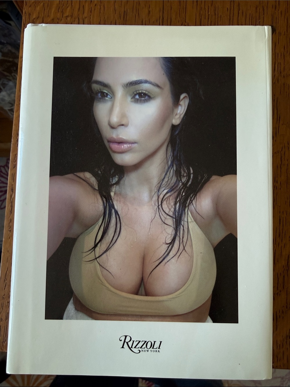 Signed copy of “selfish” by Kim Kardashian West